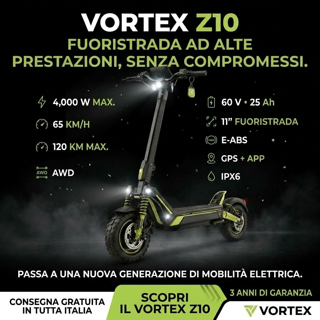 Specifiche tecniche VORTEX Z10