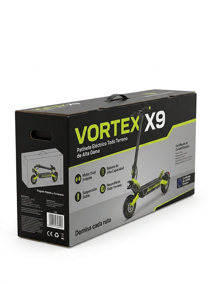 VORTEX X9 2x2 connected via an app.