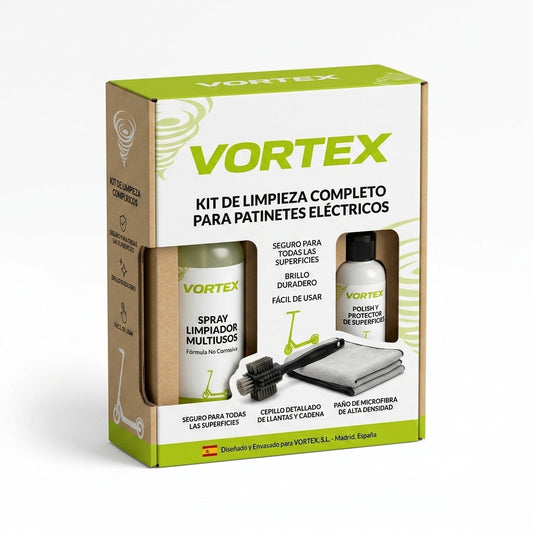 VORTEX Complete cleaning kit for electric scooters
