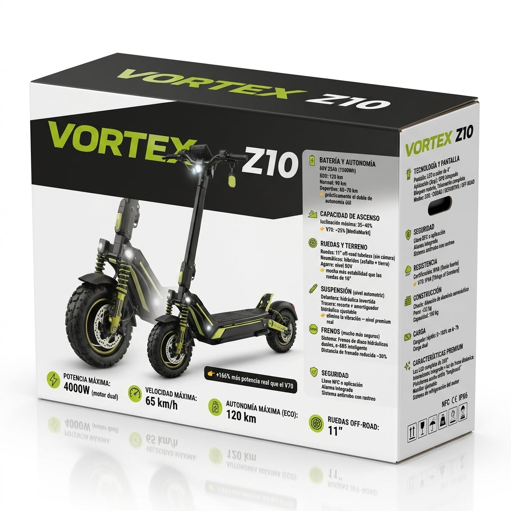 VORTEX Z10 2x2 connected via an app.